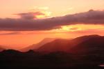 Sunset Clouds, mountains, NNTV02P07_07.0935